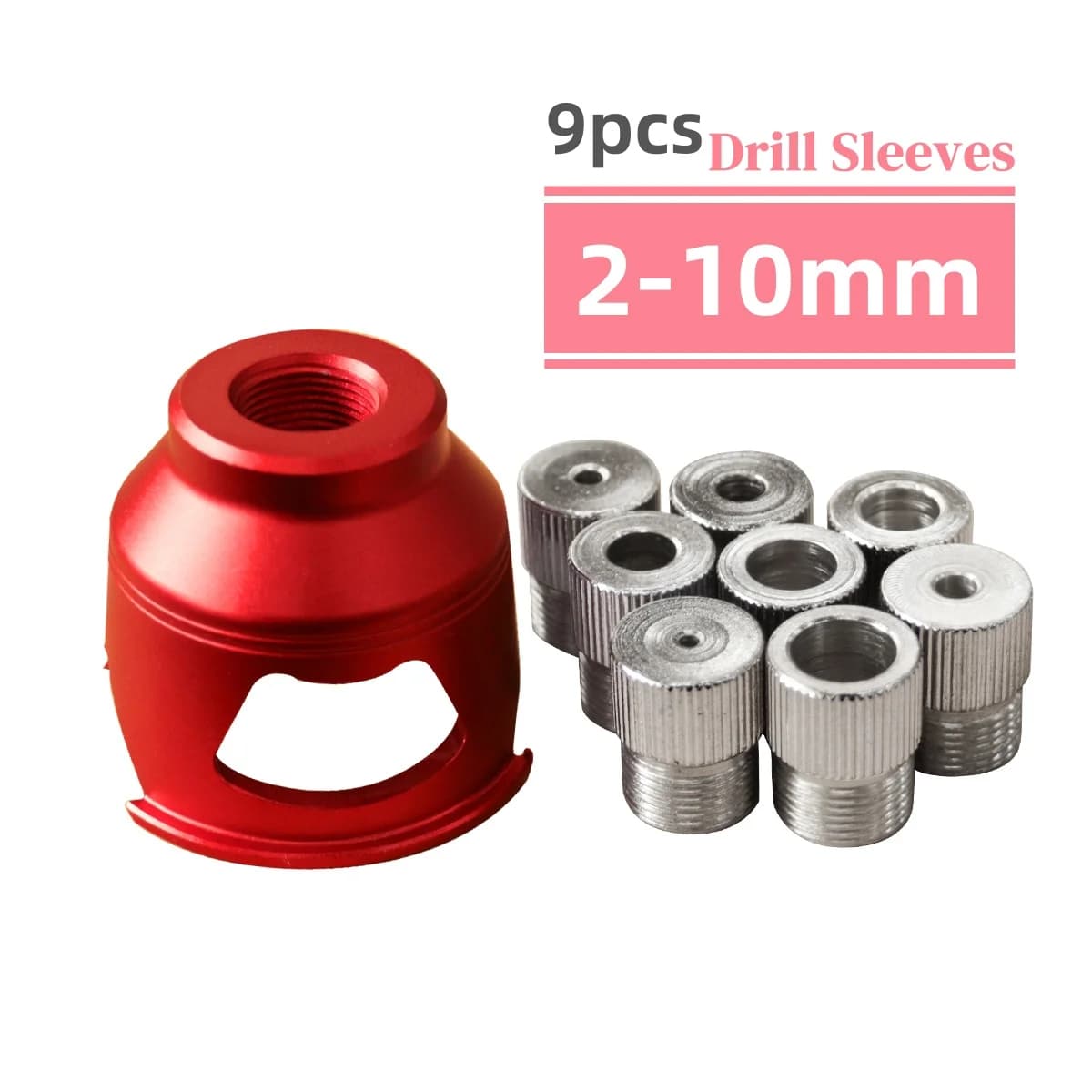 Svislý vodicí držák na hřídele, sada pro kolíkování, 2-10 mm