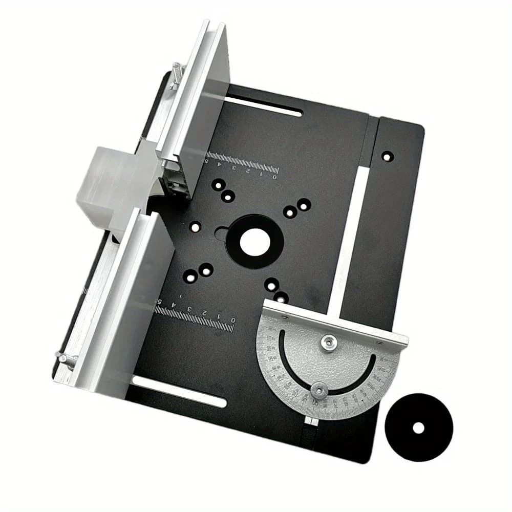 Aluminum Router Table Insert Plate with Fence