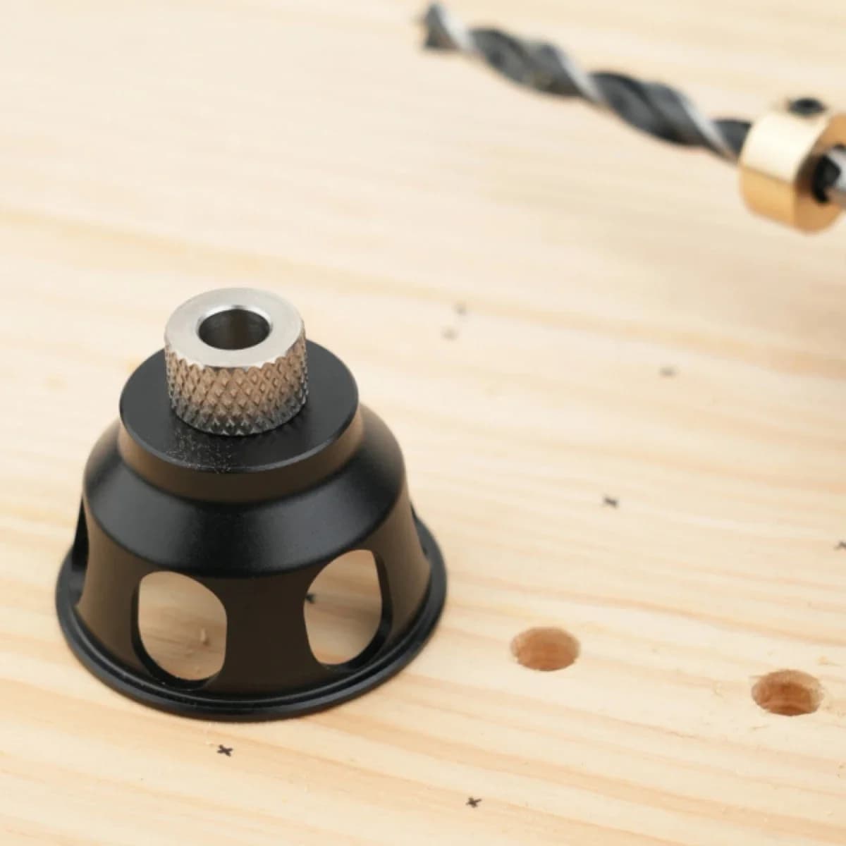 Sada vodítek pro svislé vrtání z hliníku, 3-10 mm