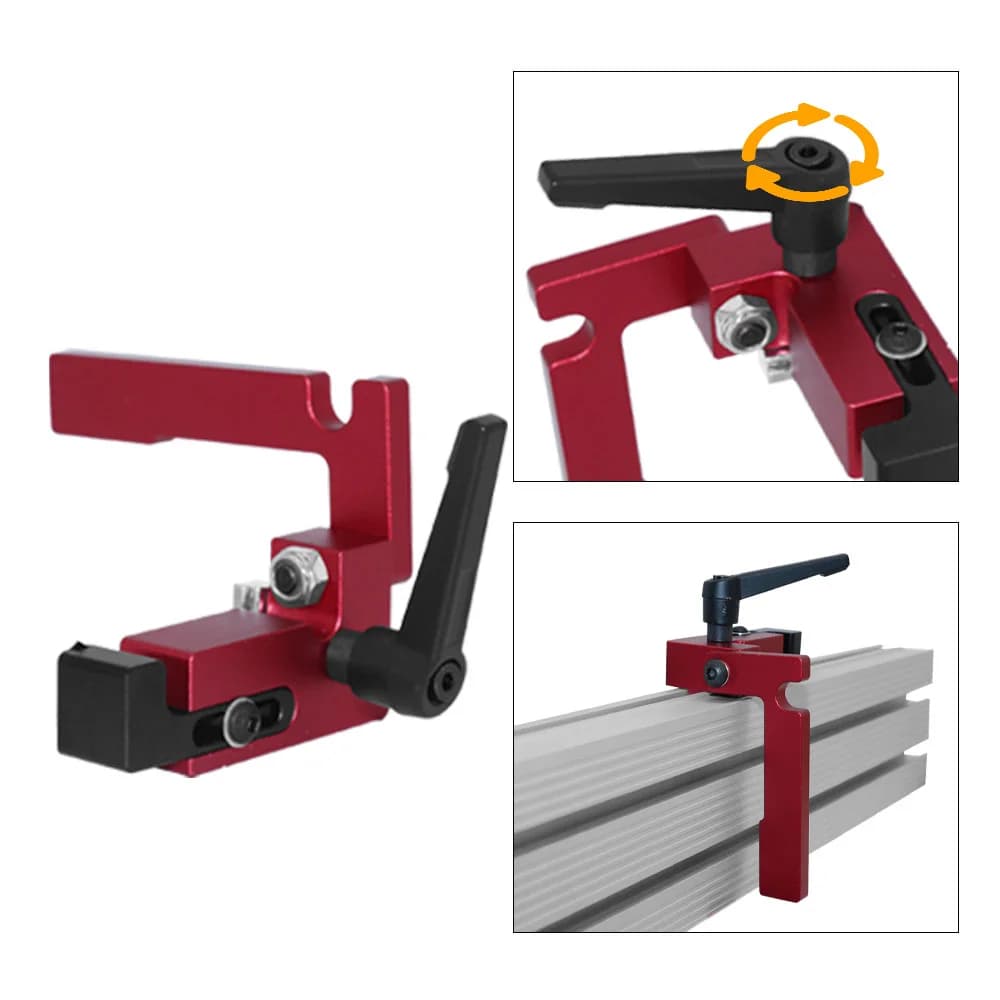 Aluminový držák T-slot pro úhlový stůl, 30–80 cm