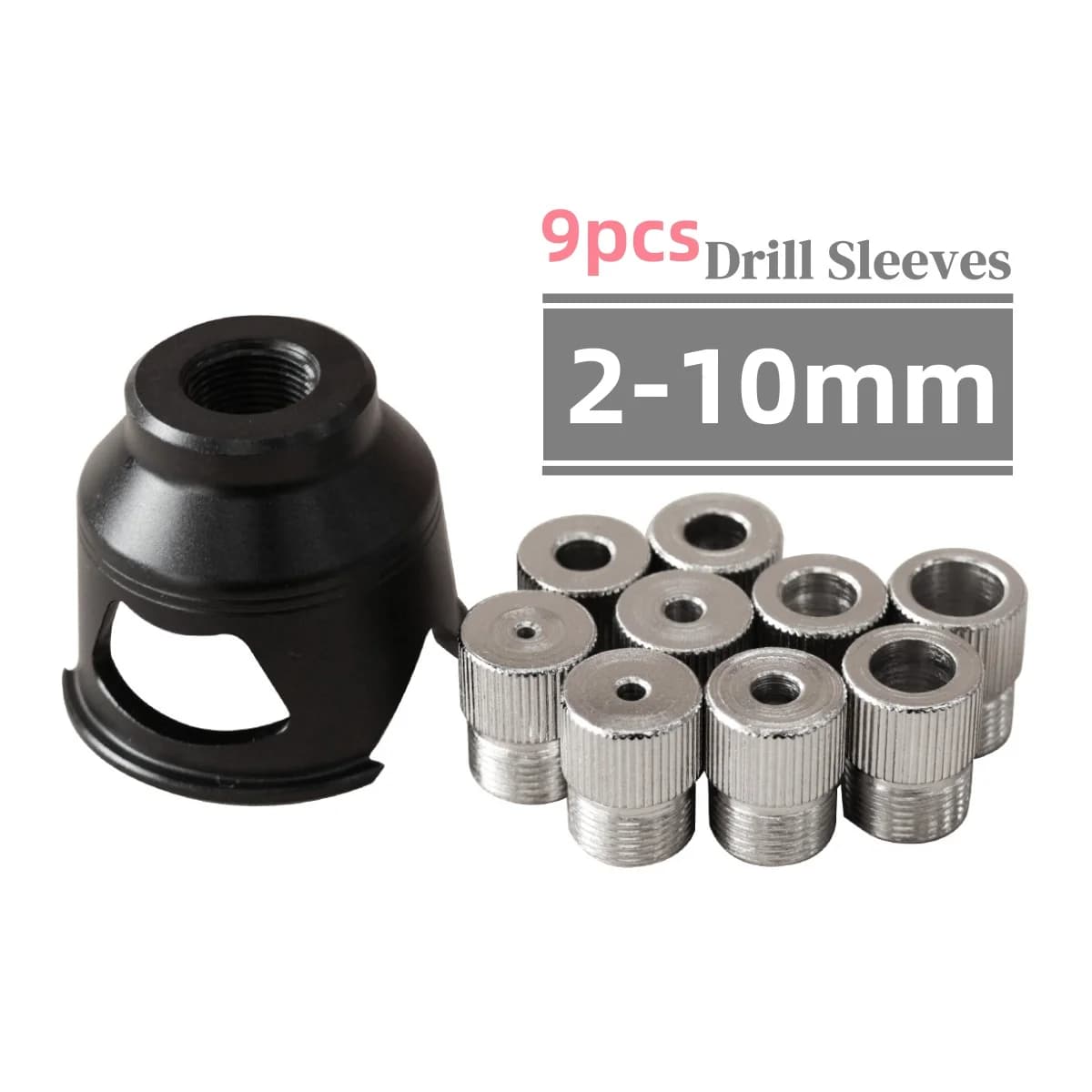 Svislý vodicí držák na hřídele, sada pro kolíkování, 2-10 mm