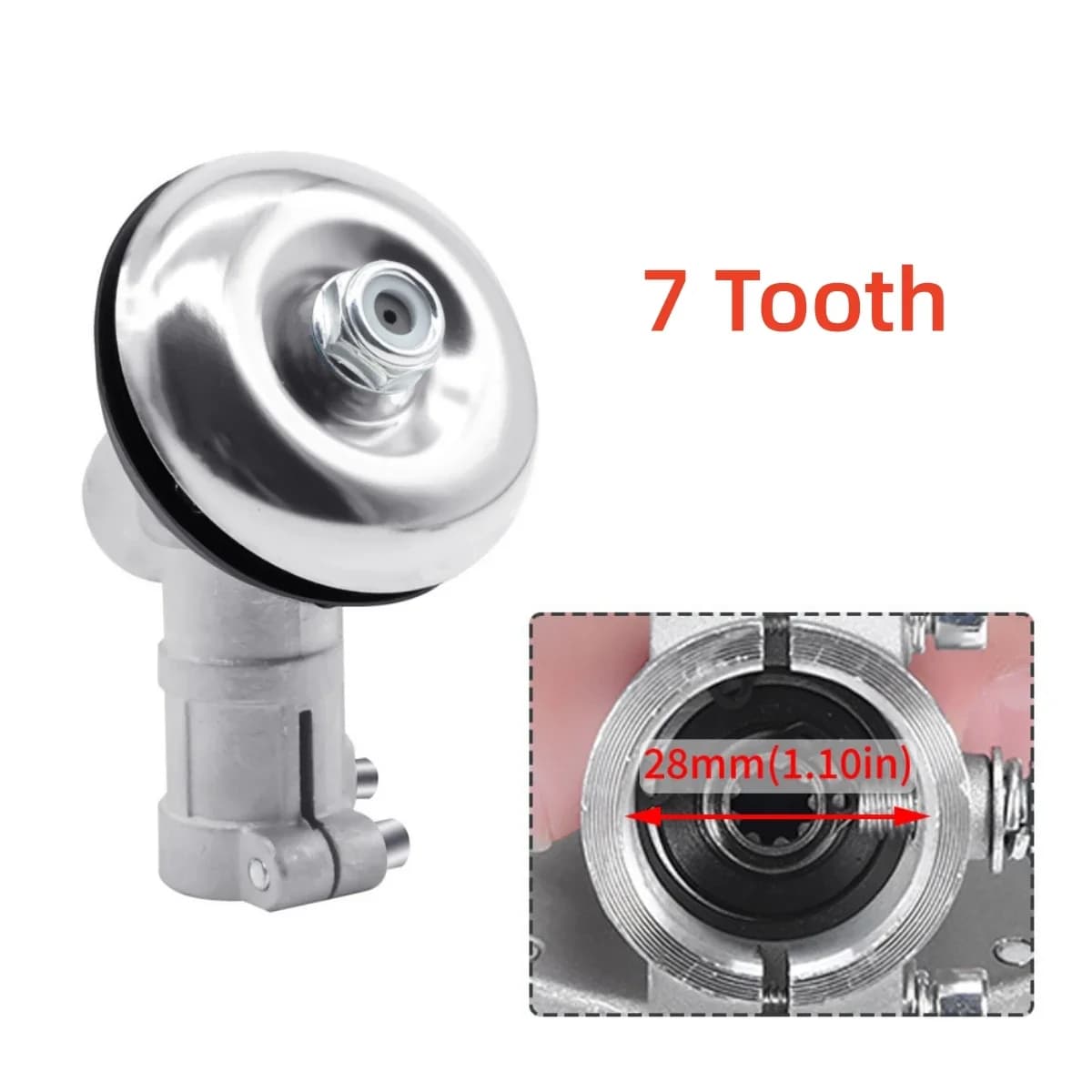 Převodovka náhradní hlava pro trimmer 26/28 mm