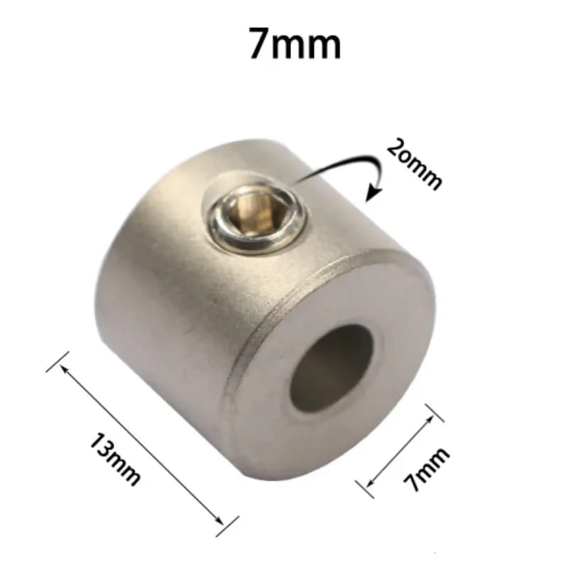 Nerezové dorazové kroužky pro přípravek na hřídele, 4-10mm