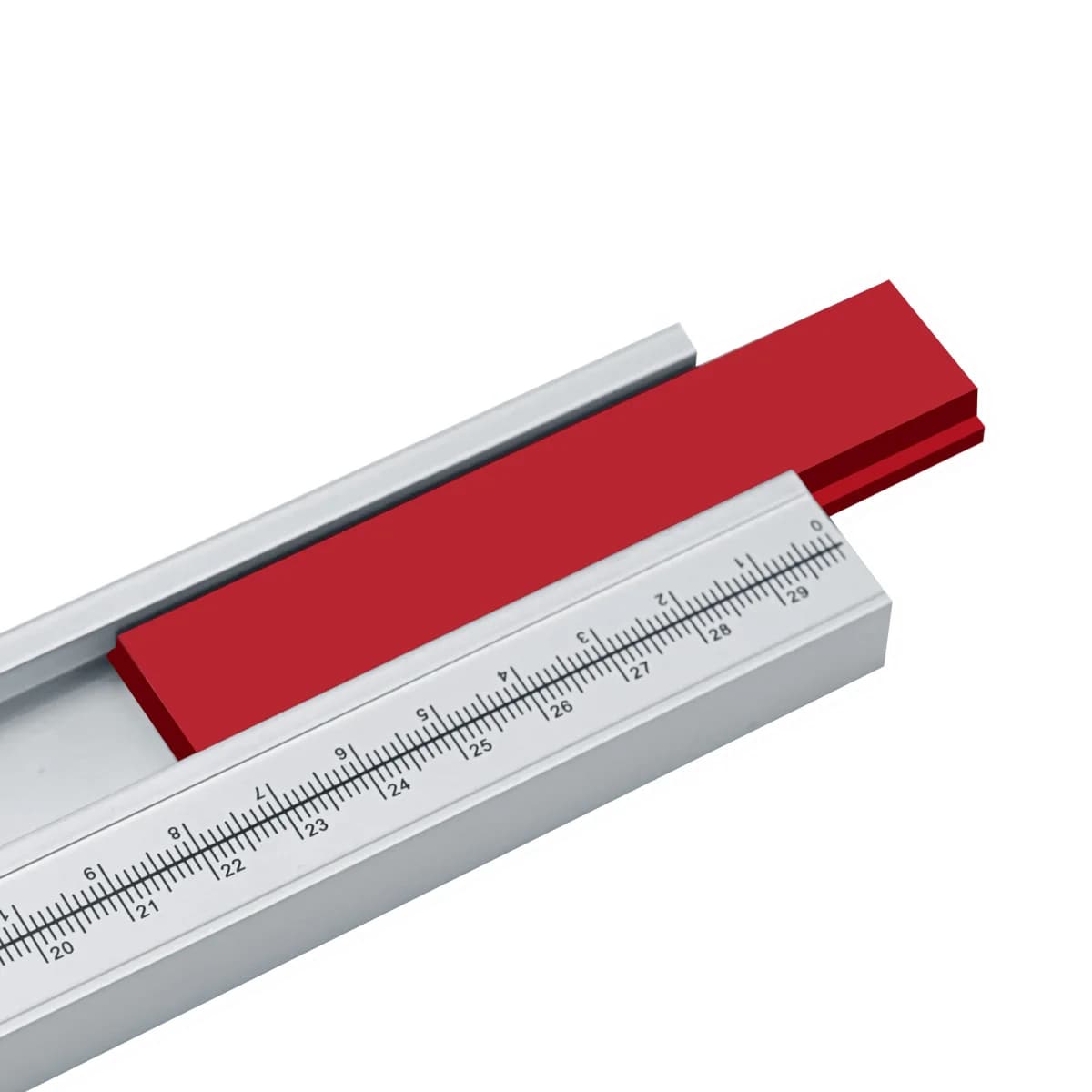 Aluminiová posuvná lišta pro pokosovou pilu 100 mm pro T-drážky