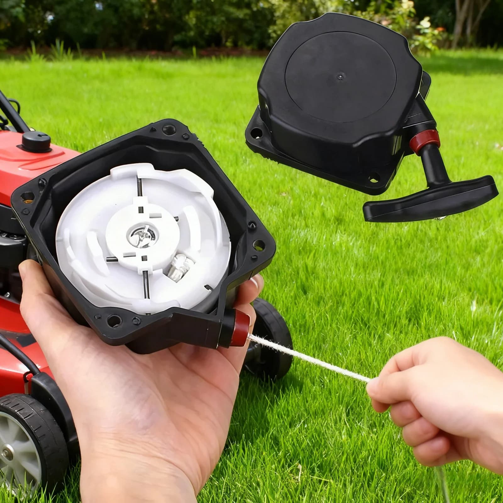80mm zpětný startér a panelová sada pro sekačky