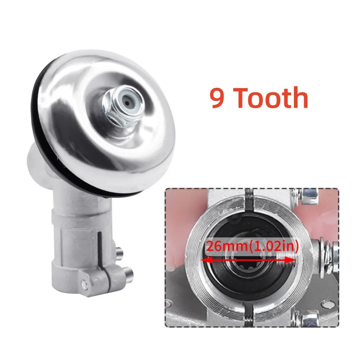 Hřidel převodovky trimmeru pro křovinořezy 26/28 mm
