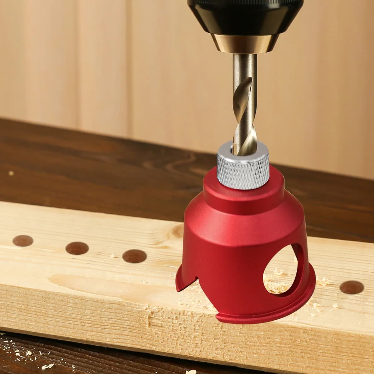 Vertikální vodítko vrtačky, přípravek na kapsy, 3–10 mm