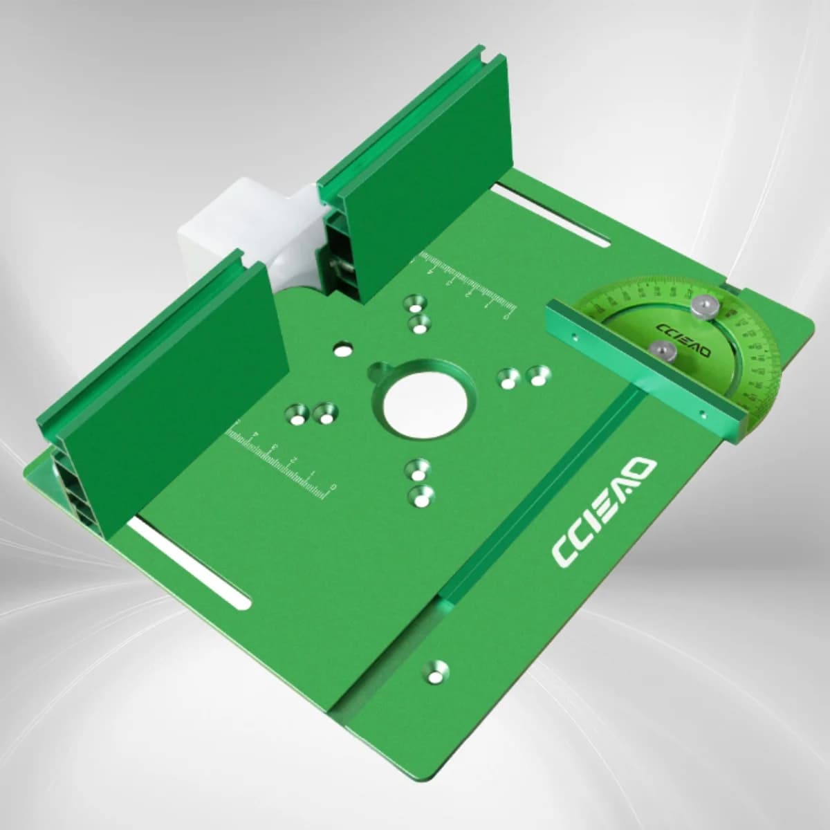 Aluminum Router Table Insert Plate with Fence