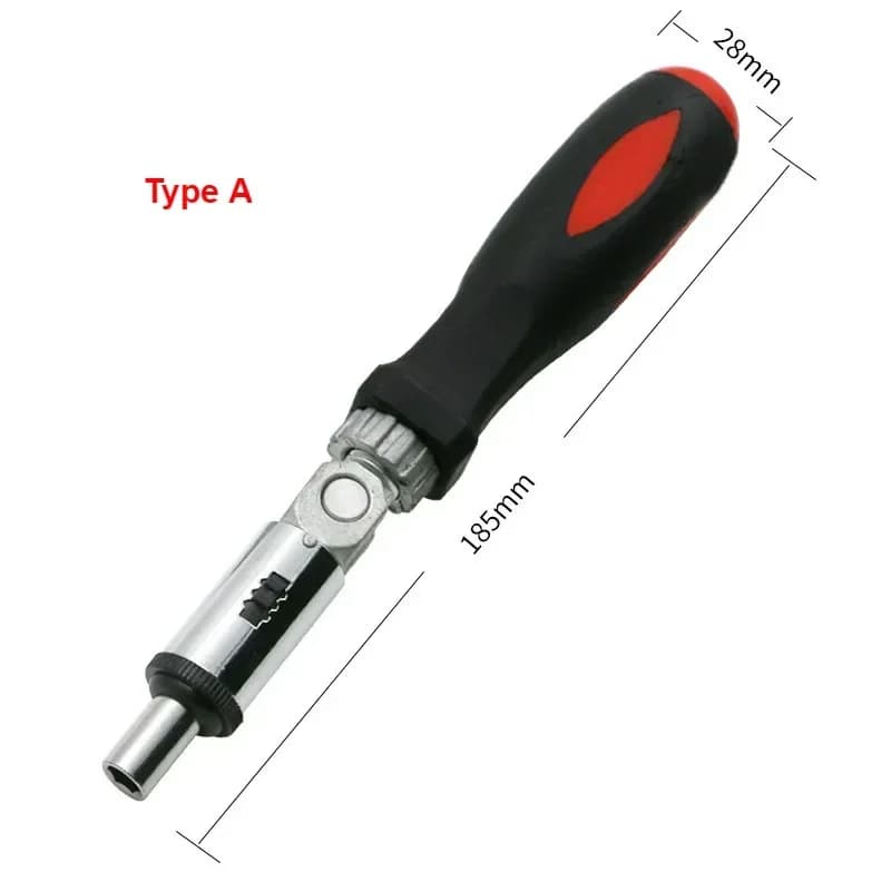 Multifunkční ráčnový šroubovák s hexagonem 1/4"