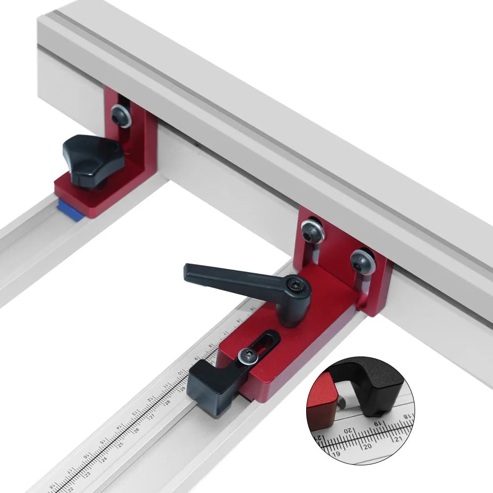 Aluminový držák T-slot pro úhlový stůl, 30–80 cm