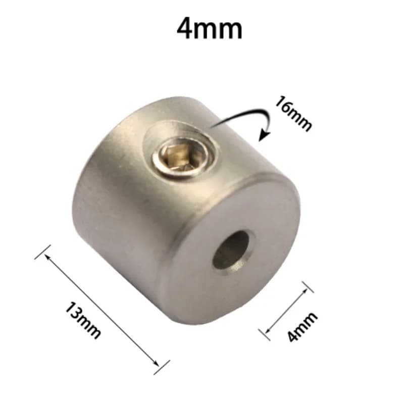 Nerezové dorazové kroužky pro přípravek na hřídele, 4-10mm