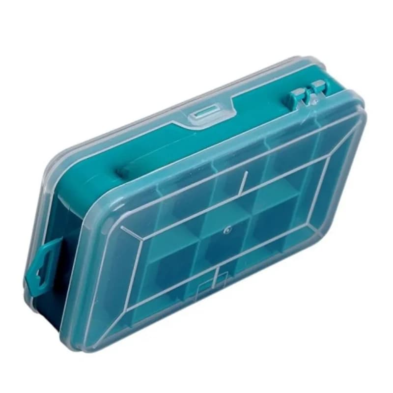 Oboustranný průhledný plastový box na nářadí 160x92x44 mm